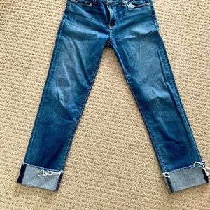 Hudson ankle jeans with cuff